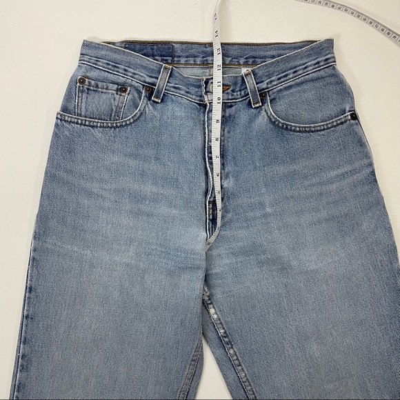 Vintage Levi’s 550 High Waist wedgie fit Jeans Long Inseam - Picture 8 of 10